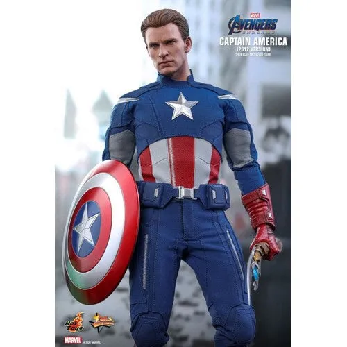 1:6 Avengers 4 : Endgame - Captain America (2012 Version) MMS563 Hot Toys