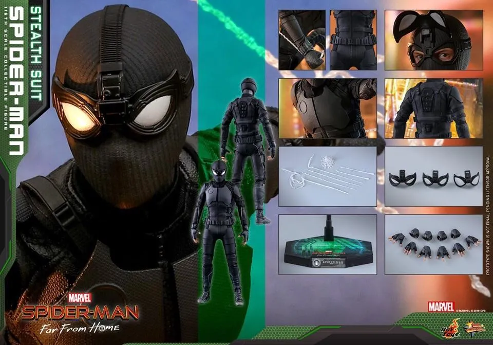 1:6 Spider-Man : Far From Home - Stealth Suit Figure MMS540 Hot Toys