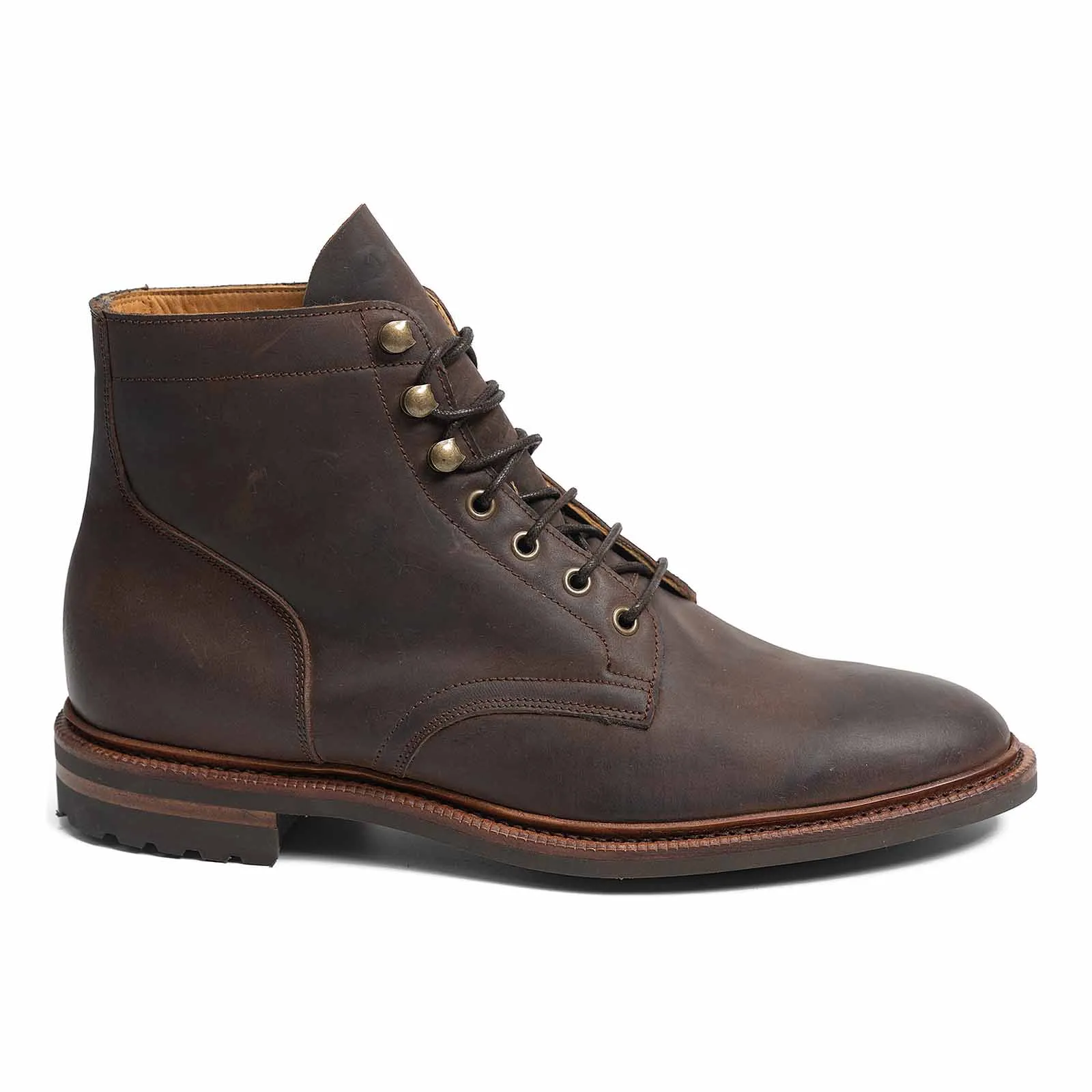 514886 - BROWN WAXY SHELL CORDOVAN - E