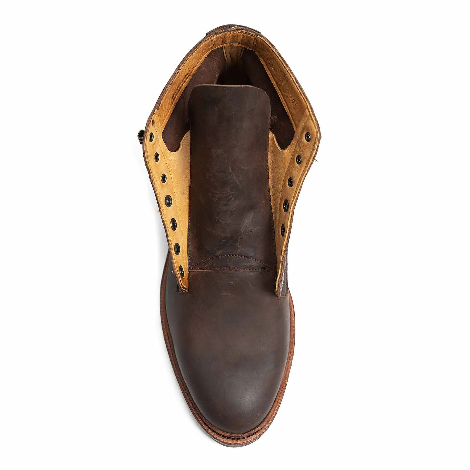 514886 - BROWN WAXY SHELL CORDOVAN - E