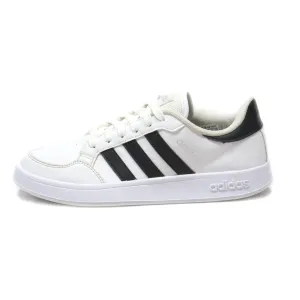 Adidas Breaknet Low-Top Sneakers Pu Leather White Colour For Women