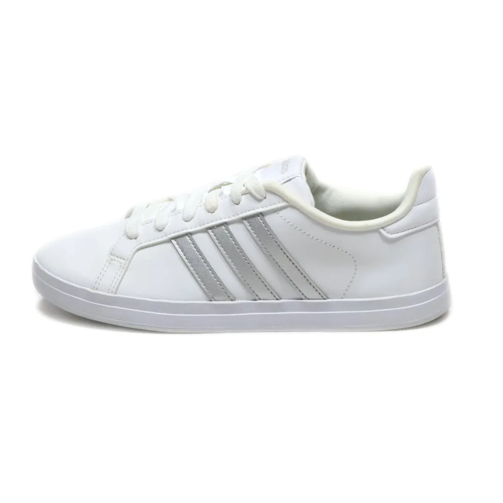 Adidas Conio Qt Low-Top Sneakers Fabric White Colour For Women