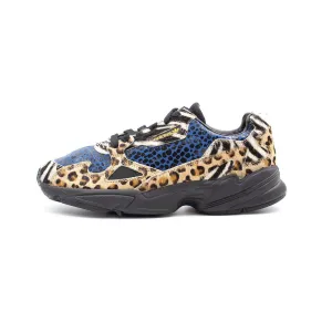 Adidas Falcon Leopard Low-Top Sneakers Leather Multicolour Colour For Women