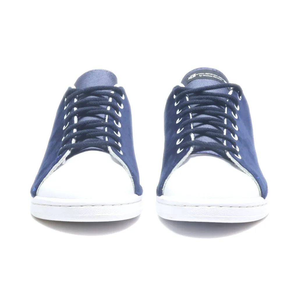 Adidas Low-Top Sneakers Fabric Blue Colour For Men