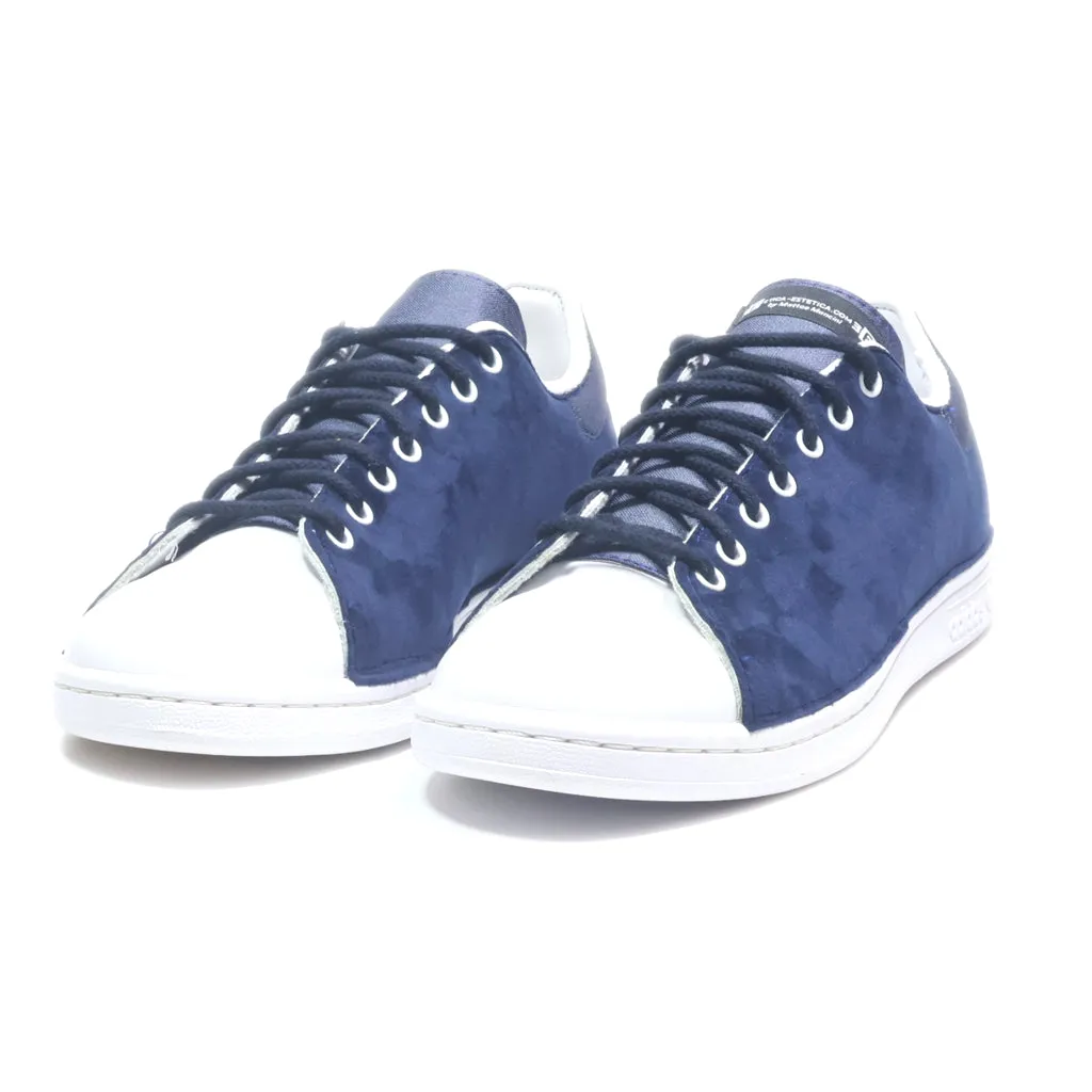 Adidas Low-Top Sneakers Fabric Blue Colour For Men