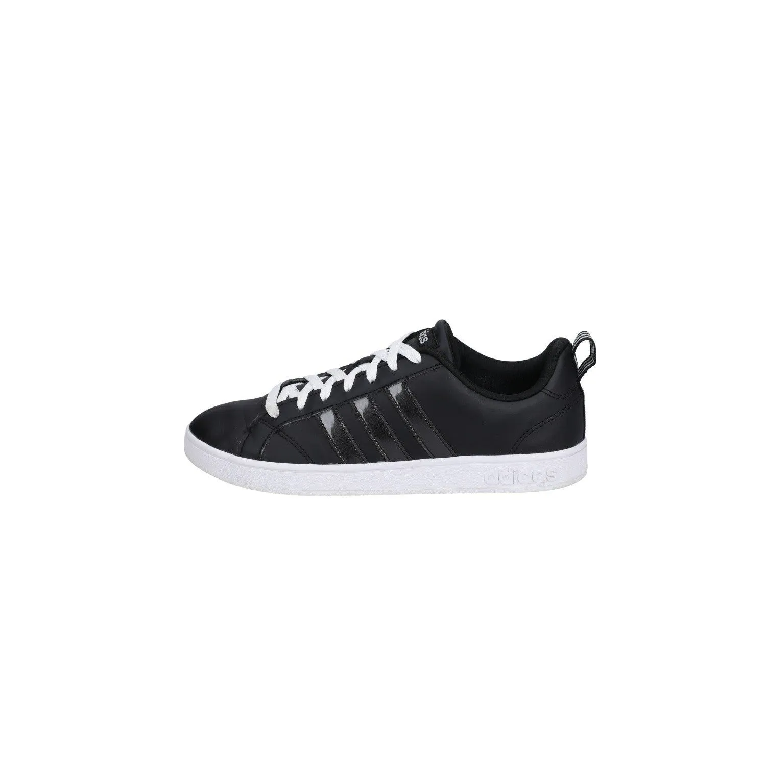 Adidas Neo Vs Advantage Low-Top Sneakers Leather Black Colour For Women