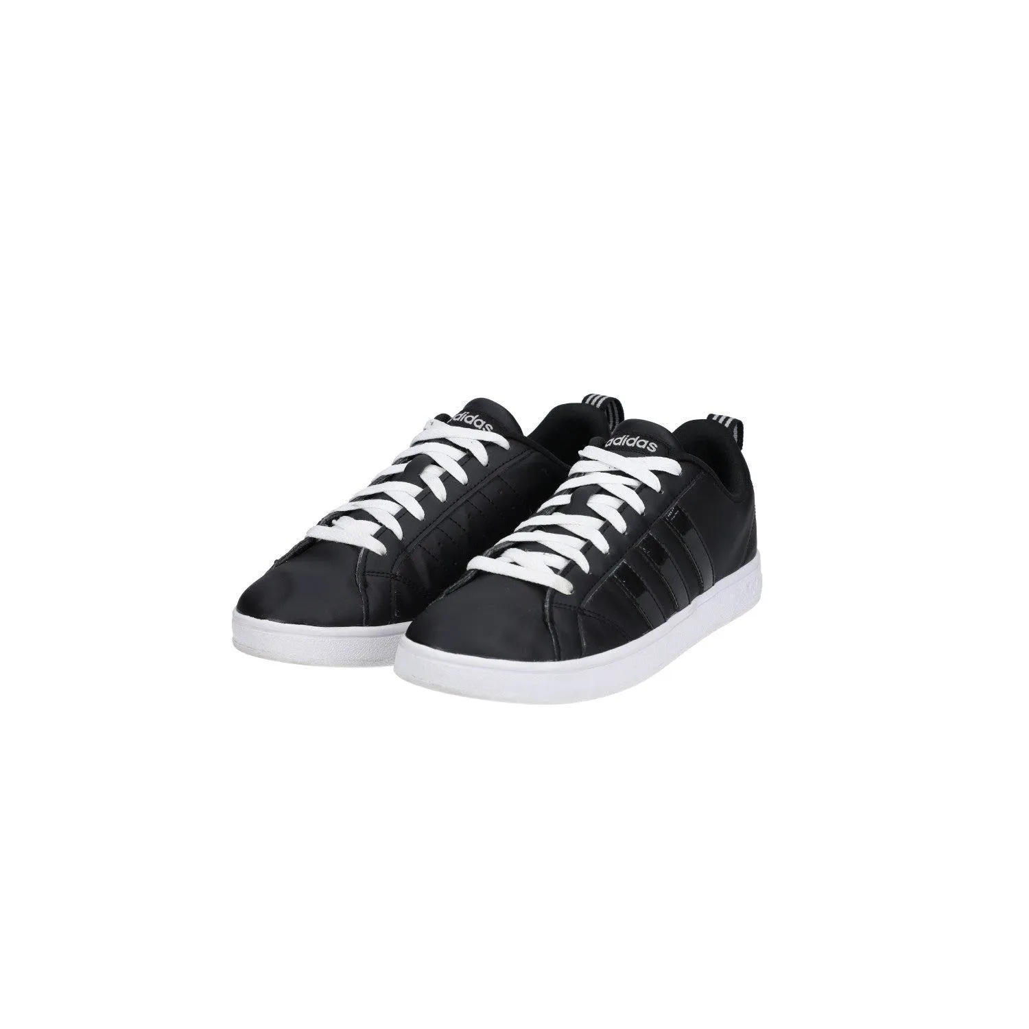 Adidas Neo Vs Advantage Low-Top Sneakers Leather Black Colour For Women