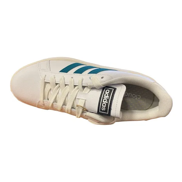 Adidas sneakers bassa da uomo Grand Court GY3622 bianco verde