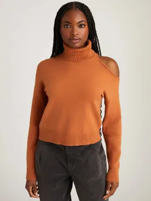 AME VERONICA COLD SHOULDER SWEATER