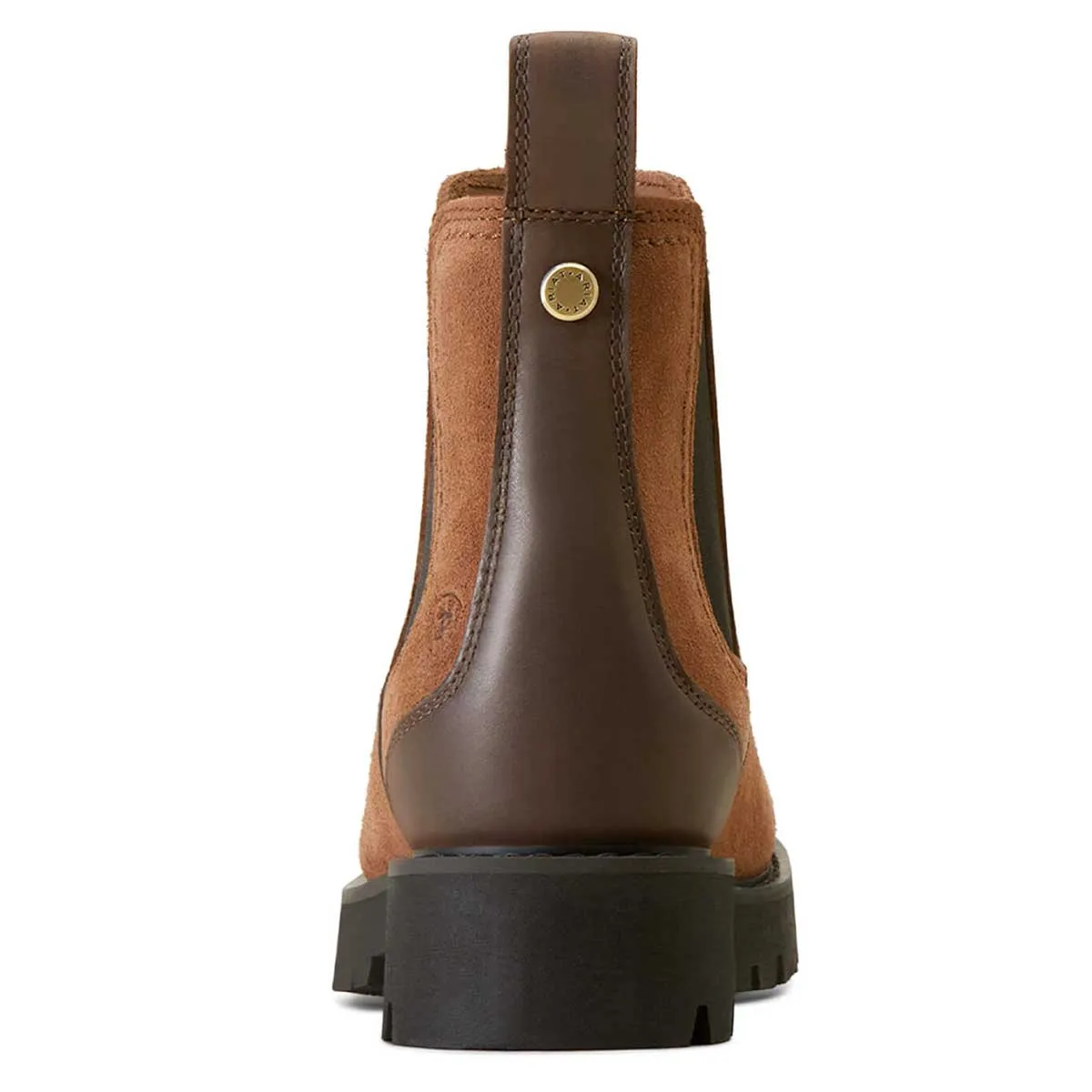 ARIAT Wexford Lug H2O Waterproof Chelsea Boots - Womens - Dark Earth