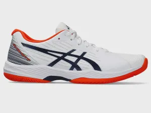 Asics Solution Swift FF Men's Tennis Shoes - White / Blue Expanse