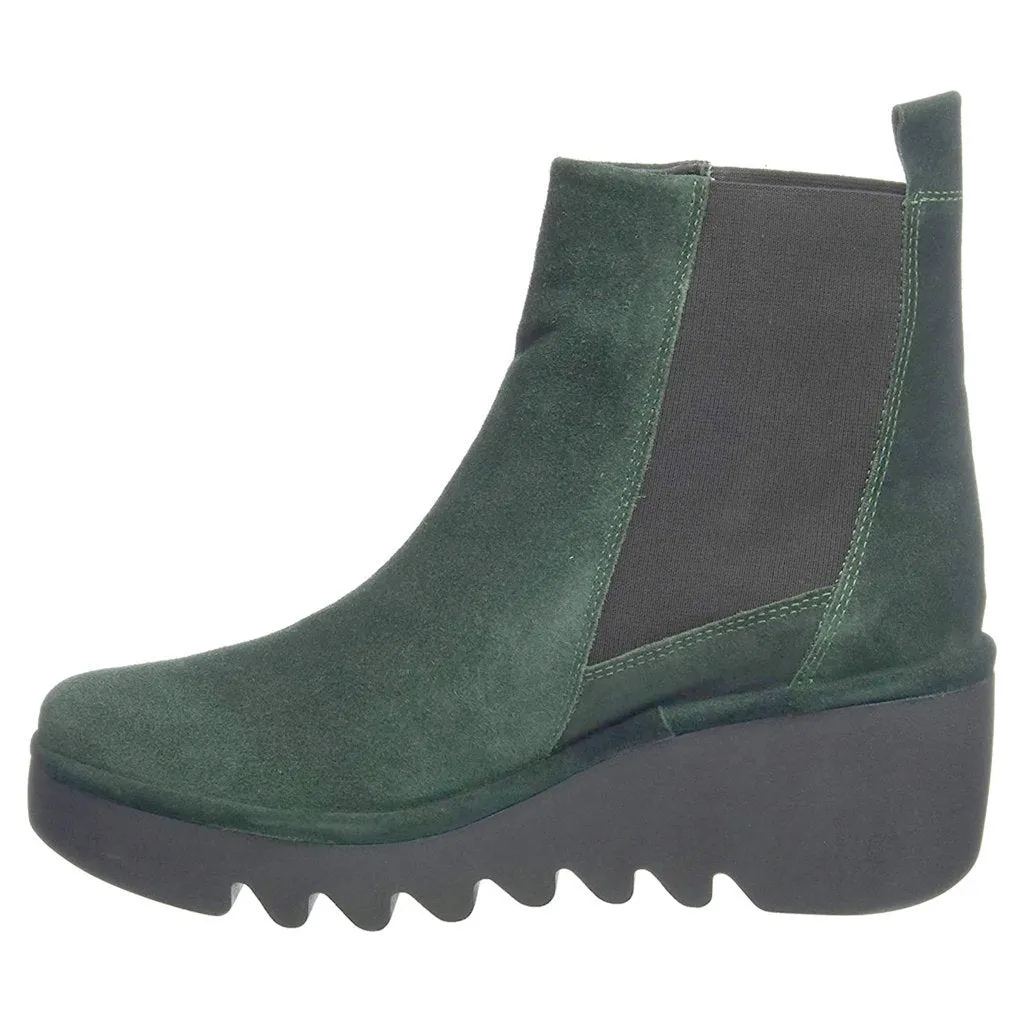 Bagu233Fly Suede Wedge Heel Women's Chelsea Boots