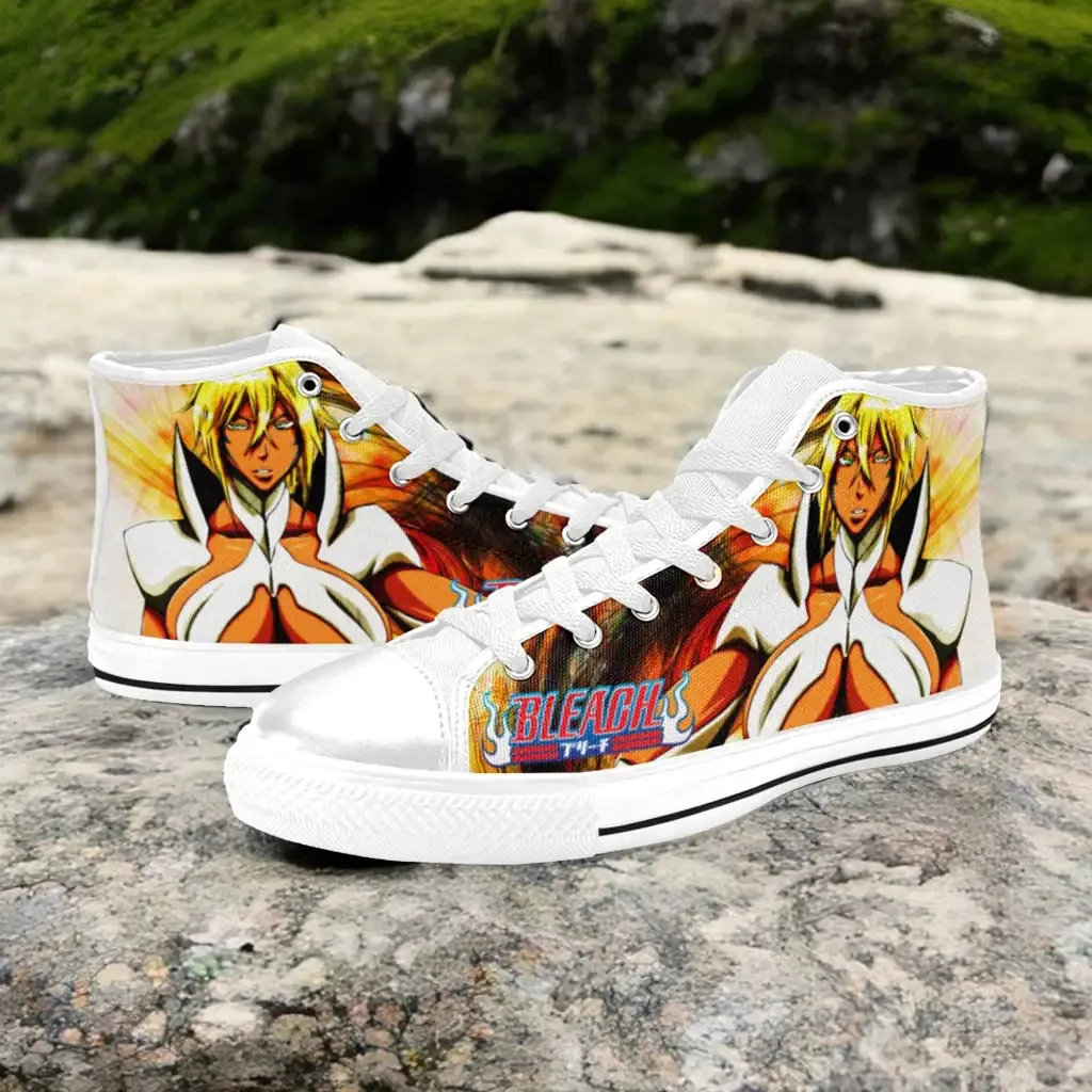 Bleach Tier Harribel Shoes High Top Sneakers for Kids and Adults