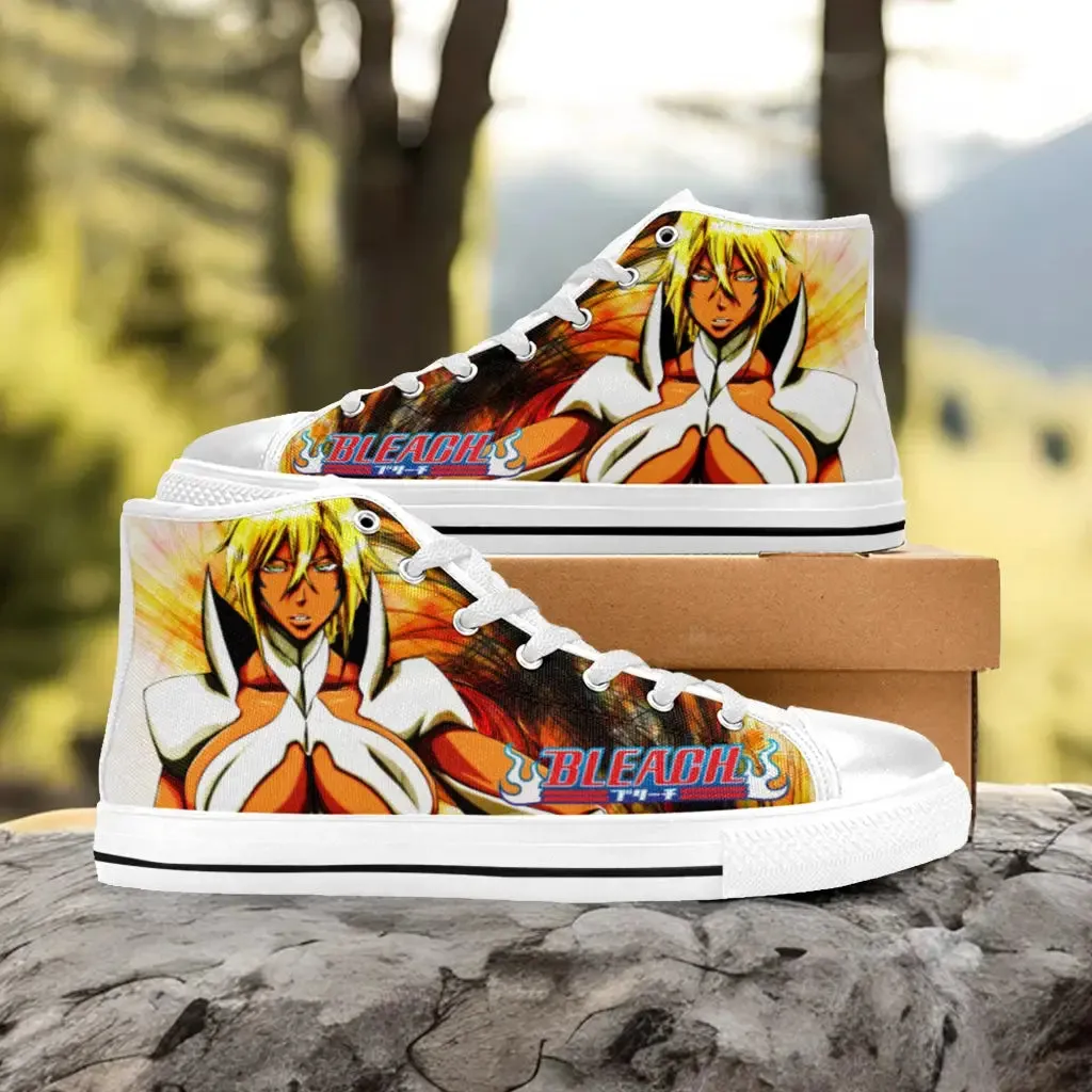 Bleach Tier Harribel Shoes High Top Sneakers for Kids and Adults