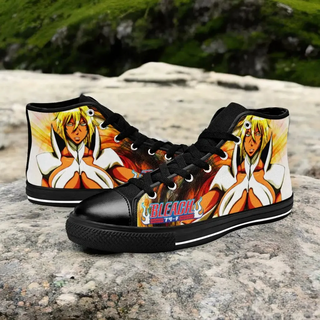 Bleach Tier Harribel Shoes High Top Sneakers for Kids and Adults