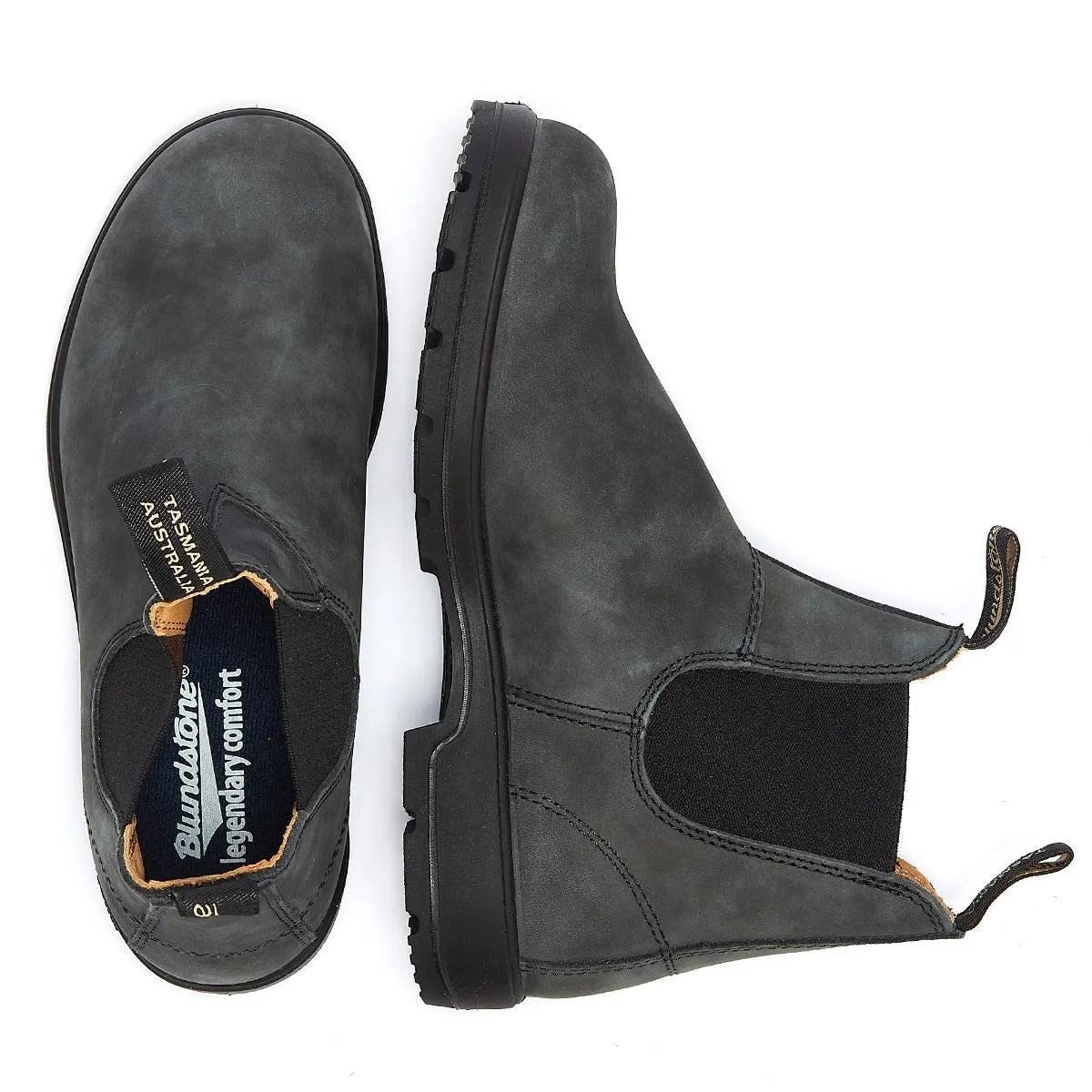 Blundstone Classics 587 Rustic Black Boots