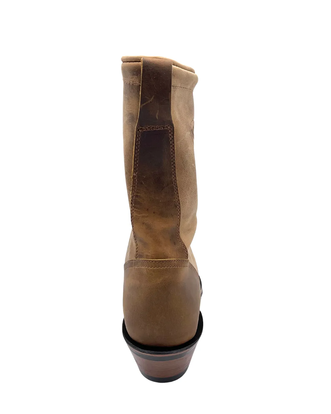 'Boulet' Men's 9" Packer Round Toe - HillBilly Golden / Rustico Tang