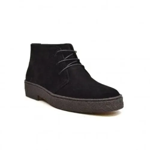 British Walkers Playboy Original Men's Black Suede High Top