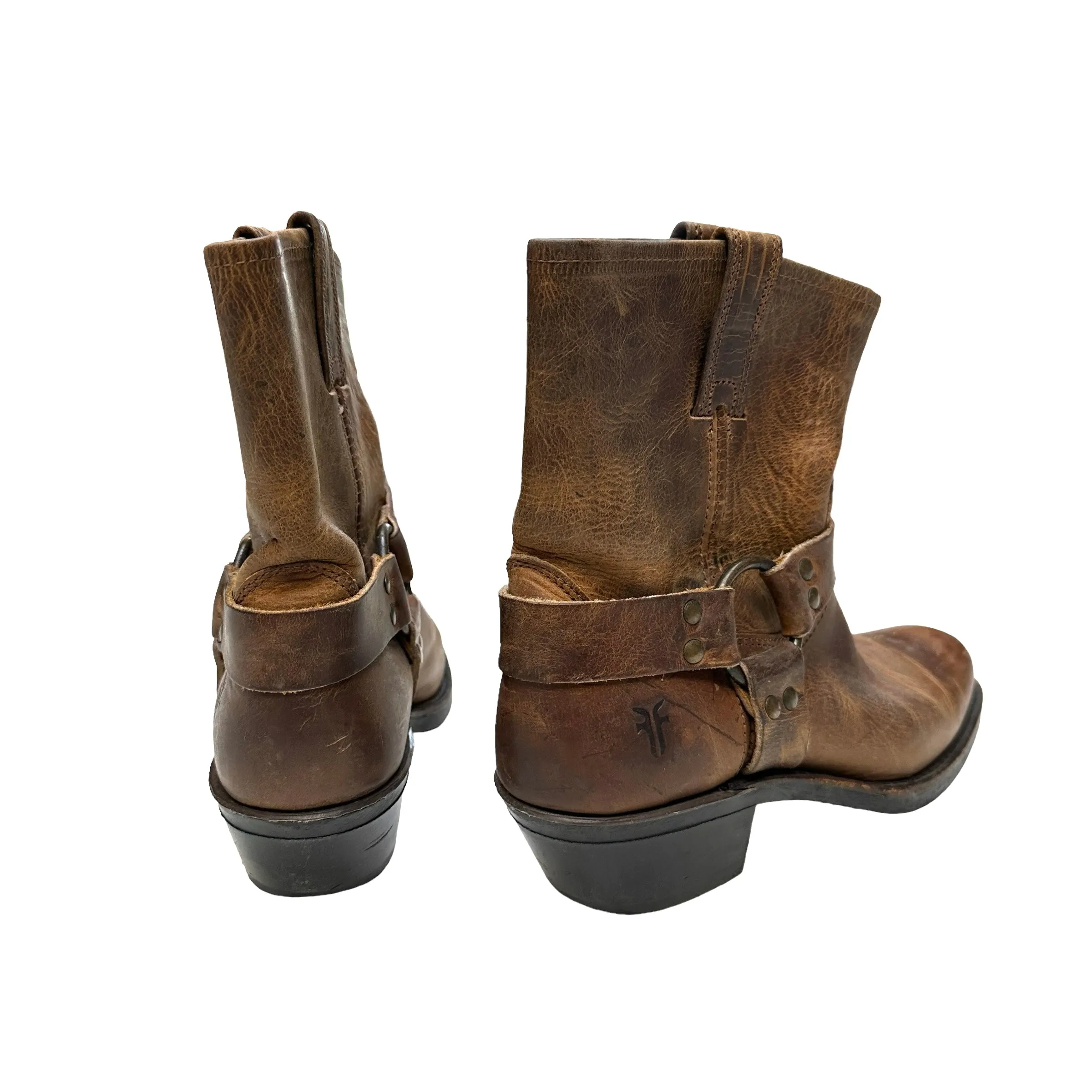 Brown Leather Boots - 9.5