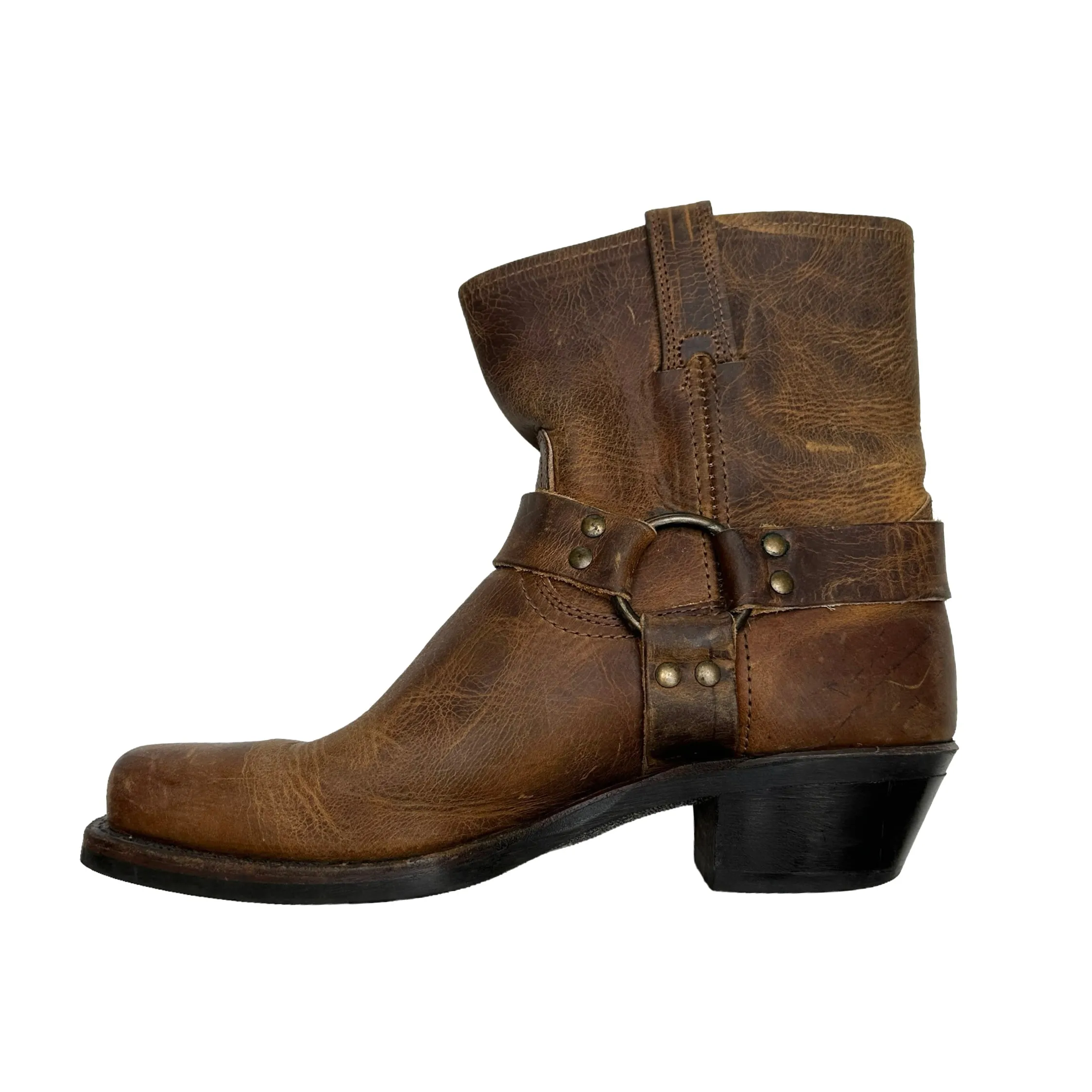 Brown Leather Boots - 9.5