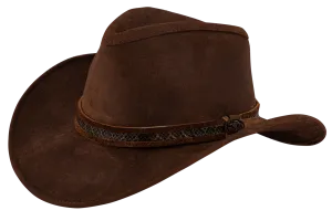 Bullhide Forsyth Leather Cowboy Hat