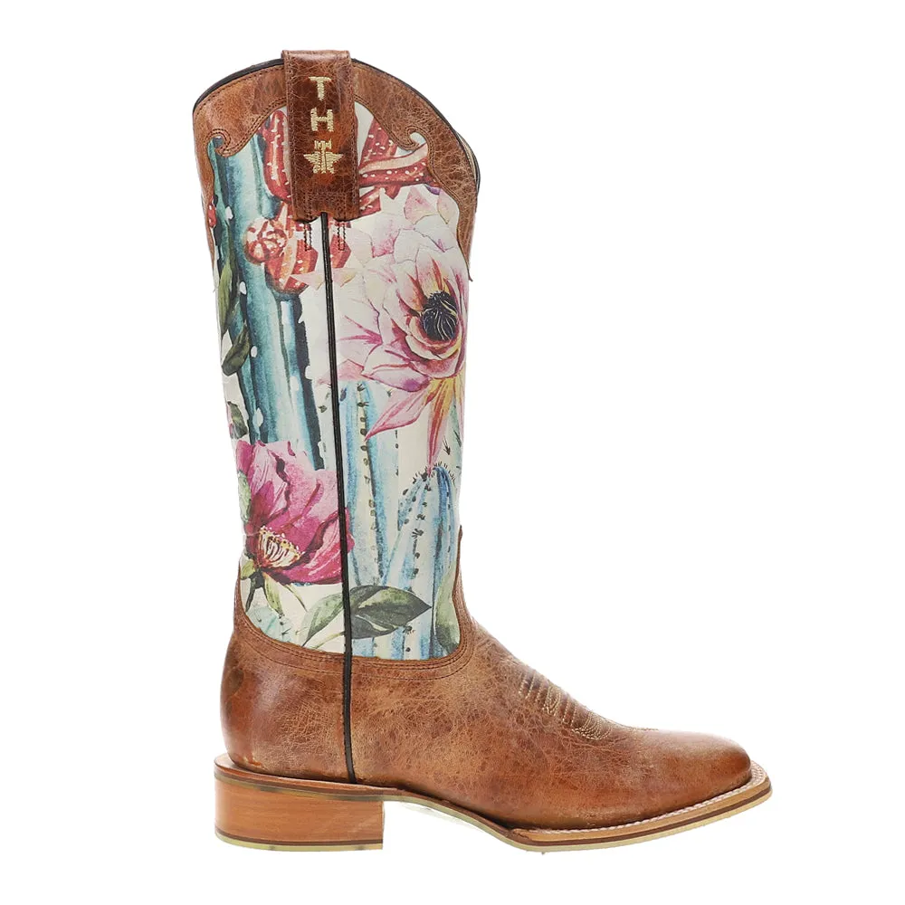 Cactilicious Square Toe Cowboy Boots