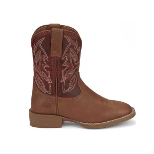 Canter Wide Square Toe Cowboy Boots (Toddler-Big Kid)