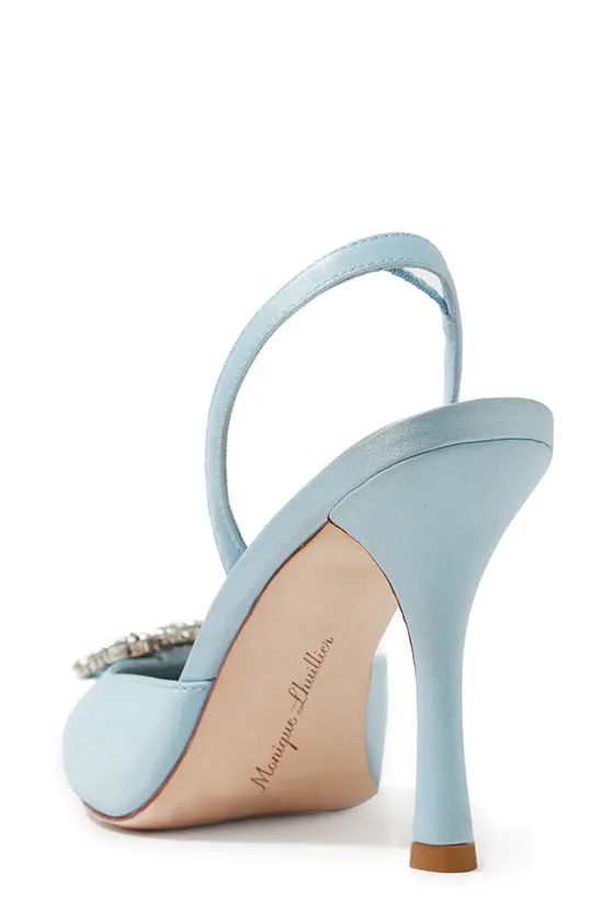 Carrie Satin Slingback