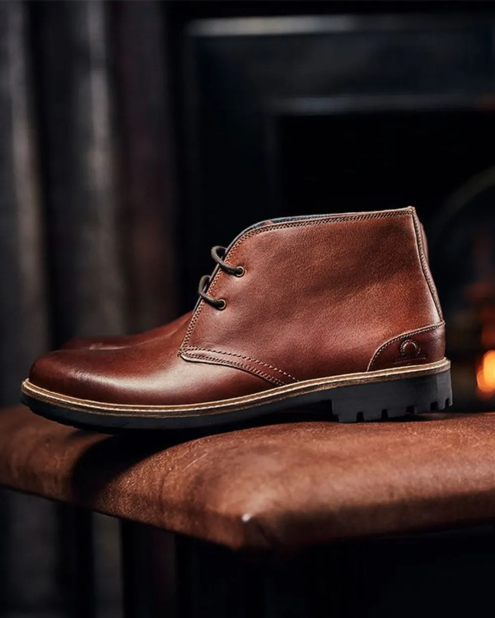 Chatham Mens Drogo Premium Leather Chukka Boots