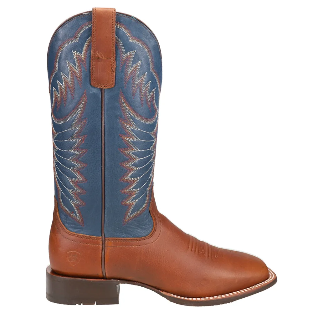 Circuit Fargo Embroidered Square Toe Cowboy Boots