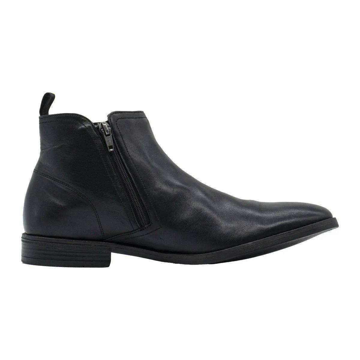 Clarks Banfield Ankle Boots Leather Black Colour For Men