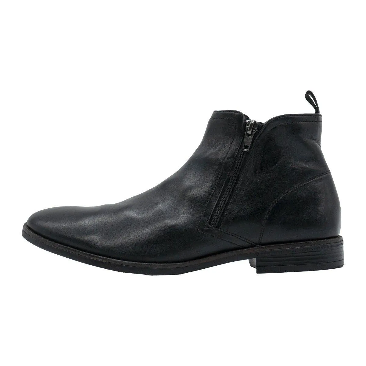 Clarks Banfield Ankle Boots Leather Black Colour For Men