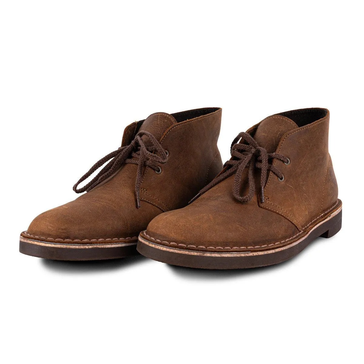 Clarks Desert Chukka Desert Boots Leather Brown Colour For Men