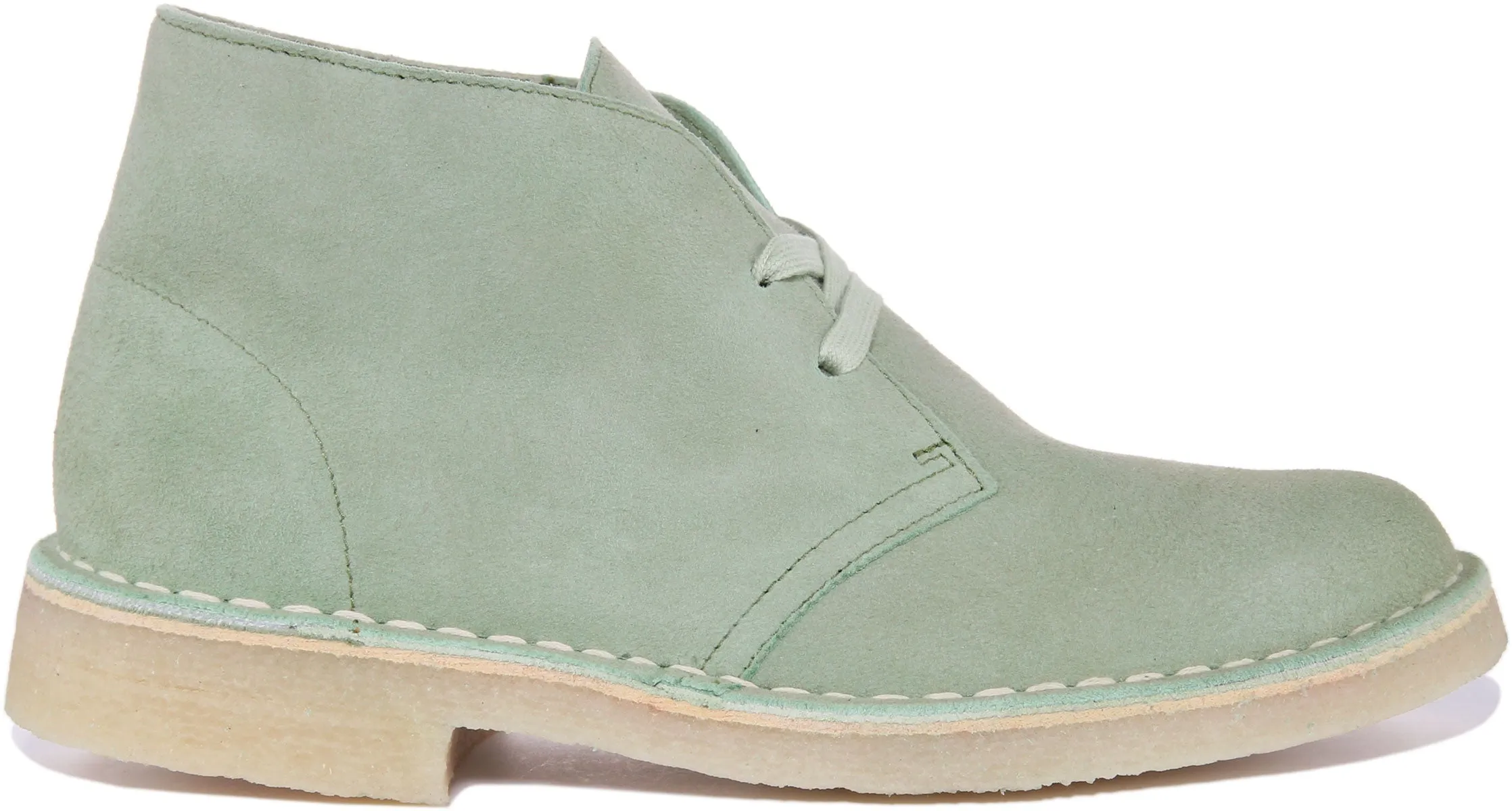 Clarks Originals Desert Boot In Green For Women