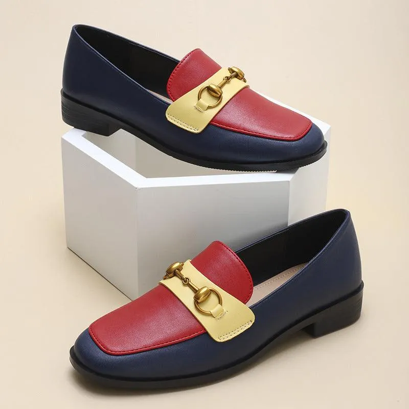 Classic Boss Lady Multi Colour Loafer Shoe