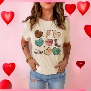 Cowgirl Valentine Tee