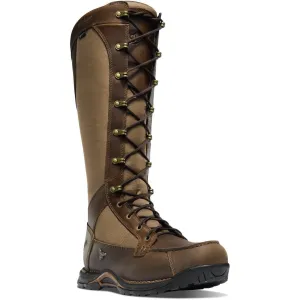 Danner Men's Sharptail 17" Side Zip Snake Hunt Boot -Brown- 45041