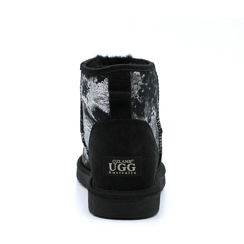 Dawnlight Short Ugg Boot - Silver