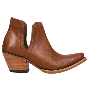 Dixon Embossed Snip Toe Cowboy Booties