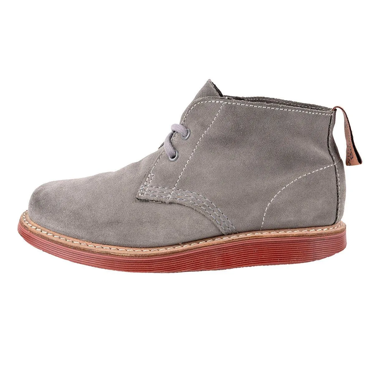 Dr. Martens Manton Ankle Boots Leather Grey Colour For Men