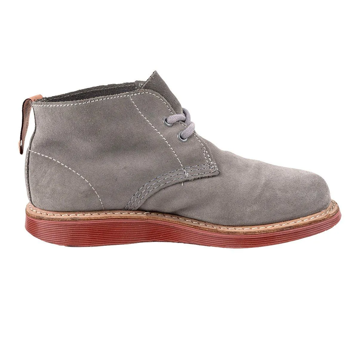 Dr. Martens Manton Ankle Boots Leather Grey Colour For Men