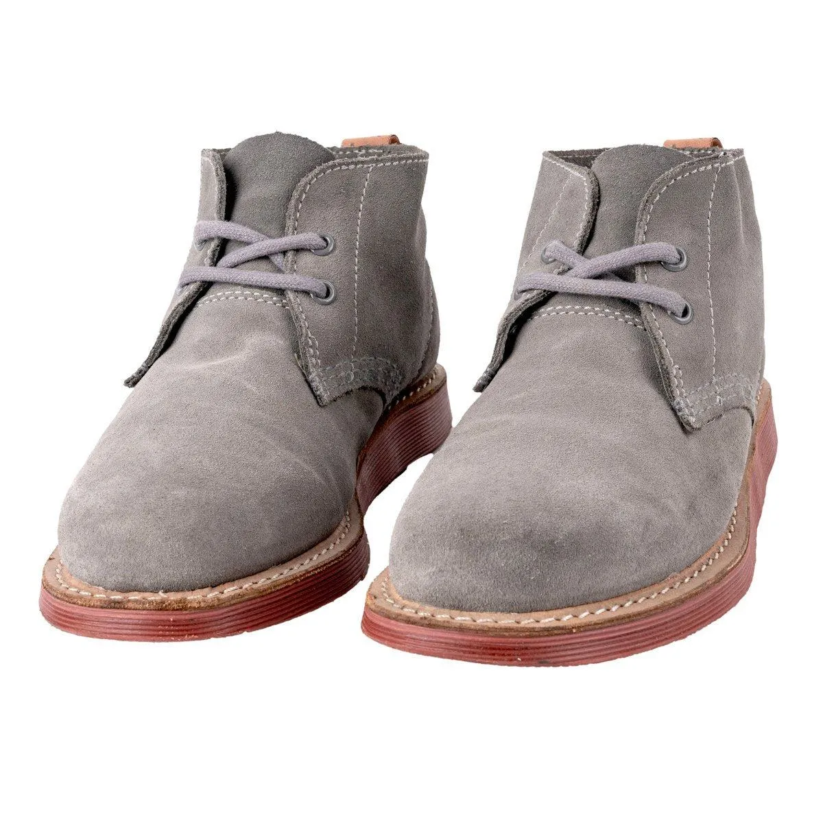 Dr. Martens Manton Ankle Boots Leather Grey Colour For Men