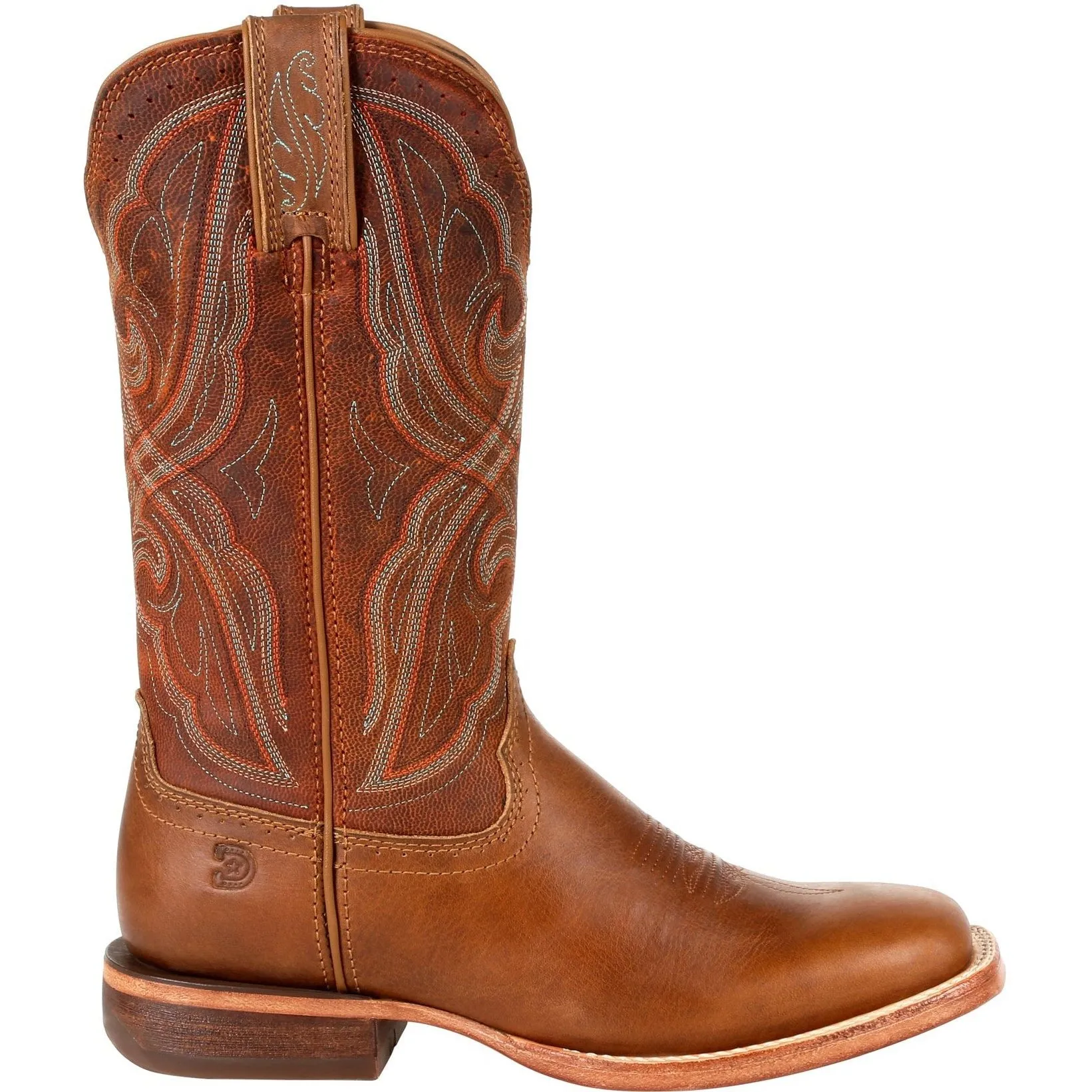 Durango Women's Arena Pro 12" Square Toe Western Boot Chestnut DRD0380