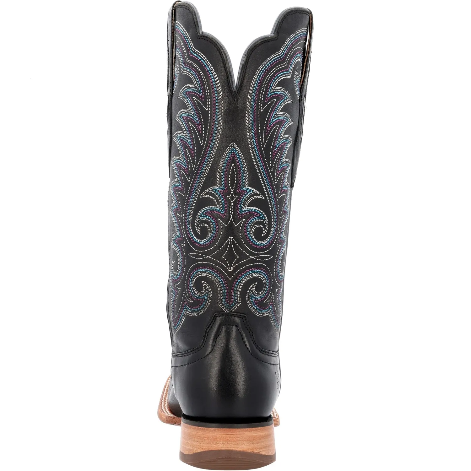 Durango Womens Arena Pro Western Black Mulberry Leather Cowboy Boots