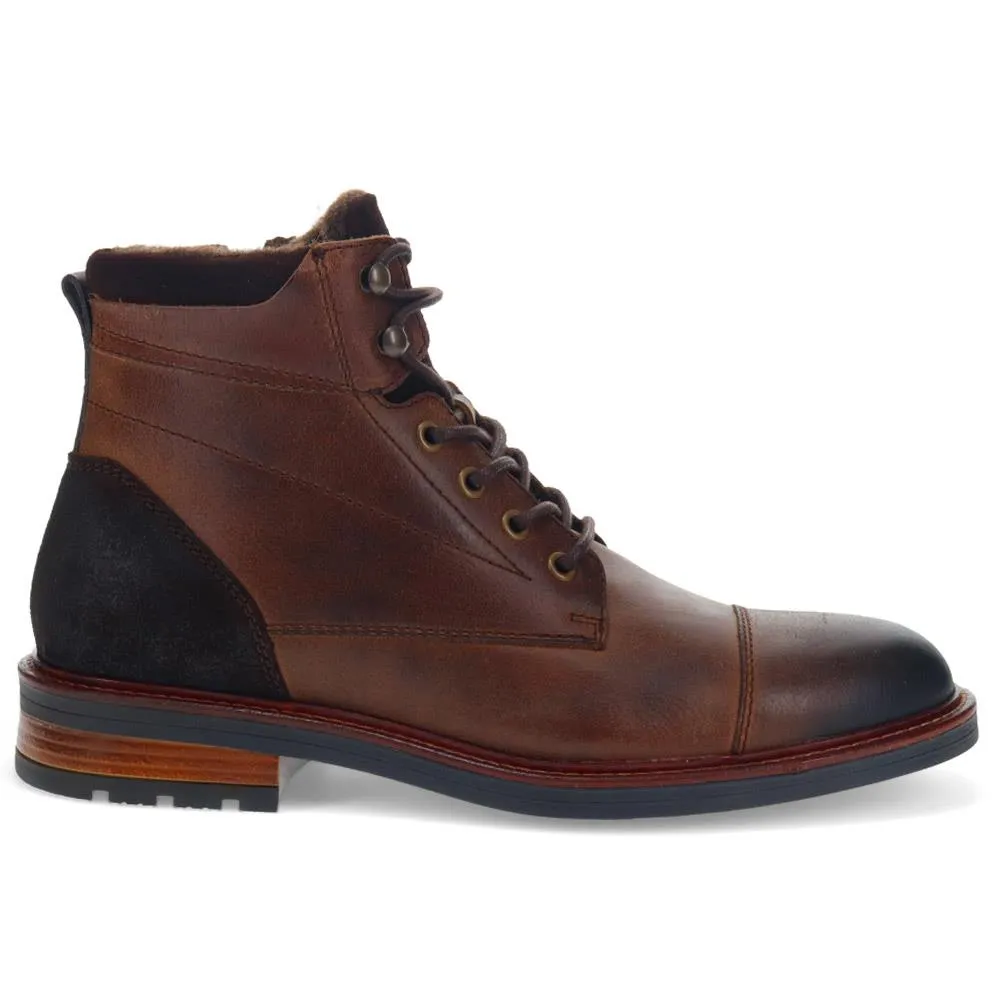 Dusseldorf Leather Lace-Up Boots - DUSSELDORF / 323 686