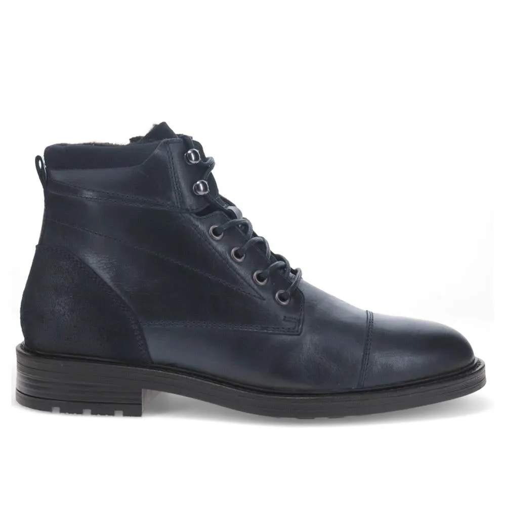 Dusseldorf Leather Lace-Up Boots - DUSSELDORF / 323 686