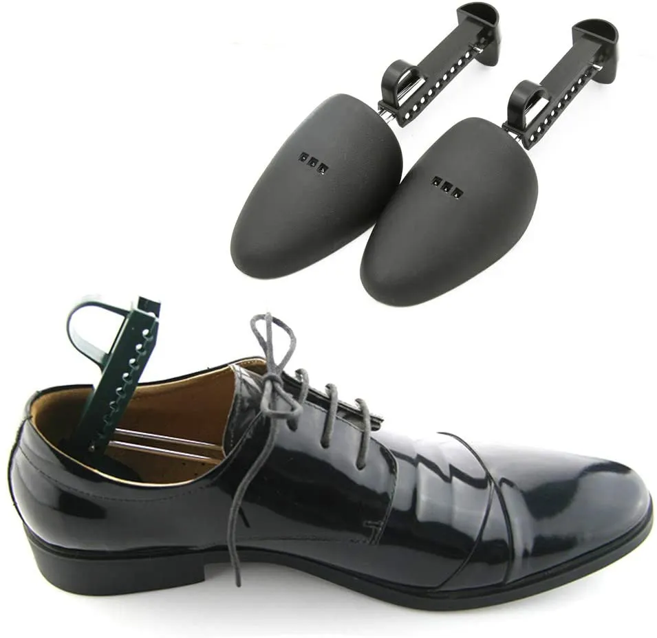 ECHODONE 5 Pairs Practical Adjustable Length Men Shoe Tree