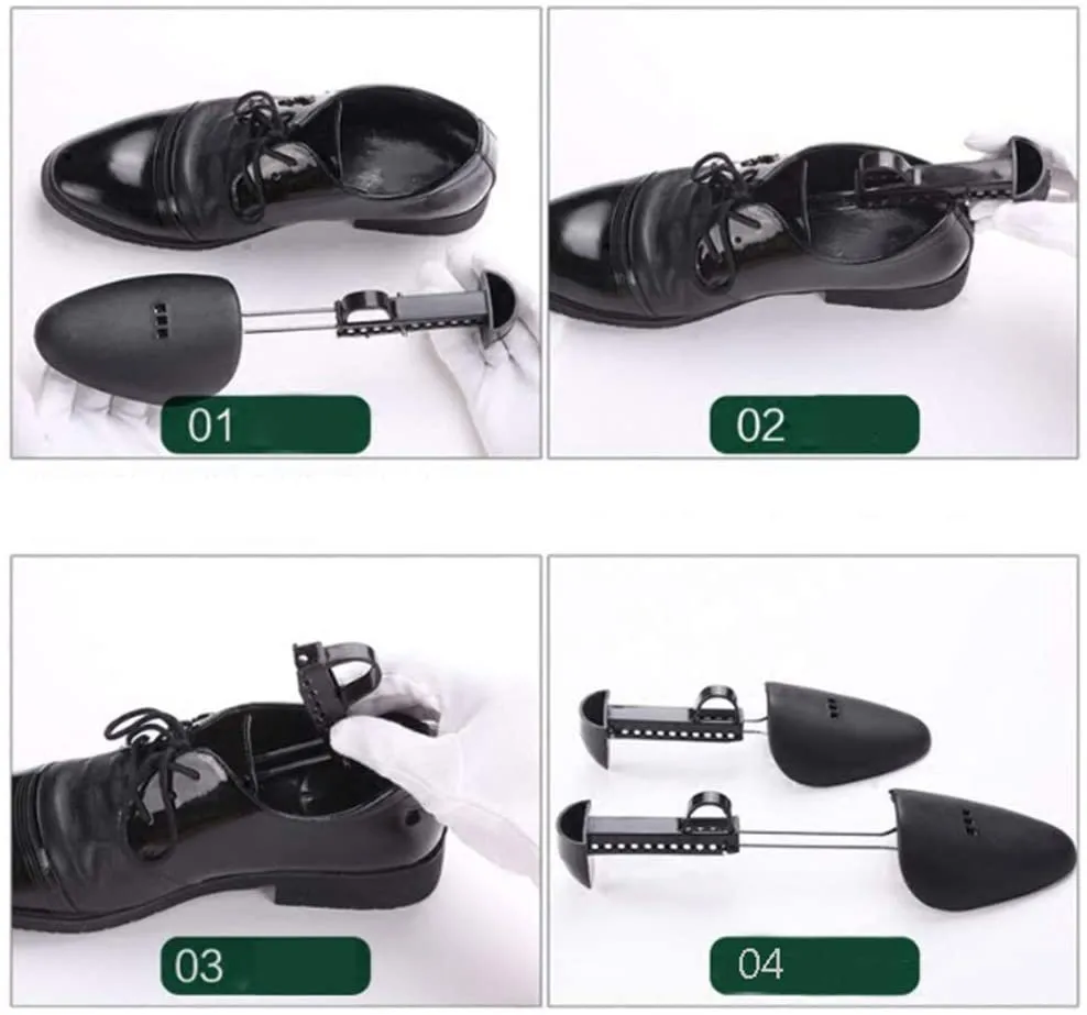 ECHODONE 5 Pairs Practical Adjustable Length Men Shoe Tree