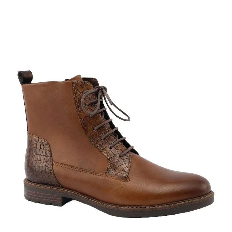 EILDON - COGNAC COMBO LEATHER