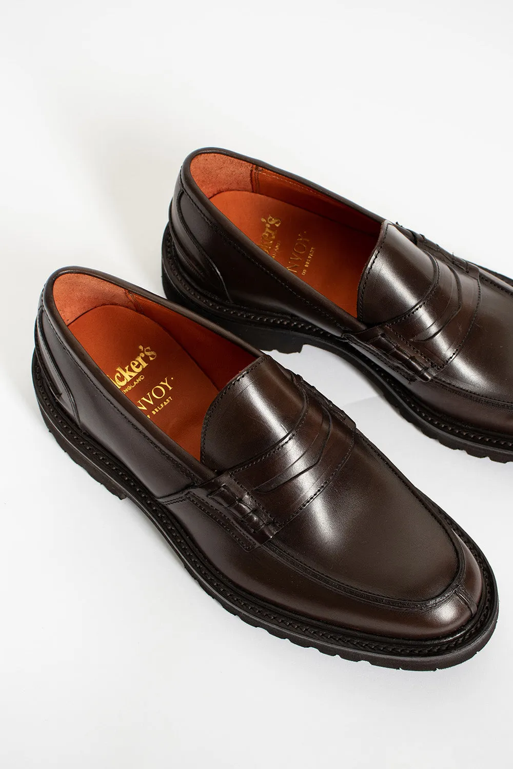 Eva Penny Loafer Espresso